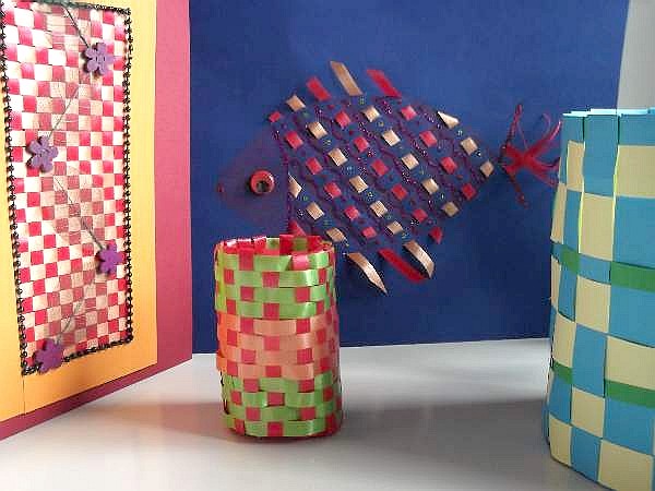 Paper Weaving Crafts For Kids