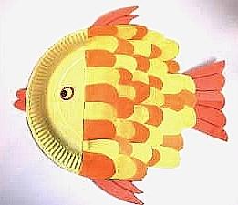 Paper Plate Fish to Make